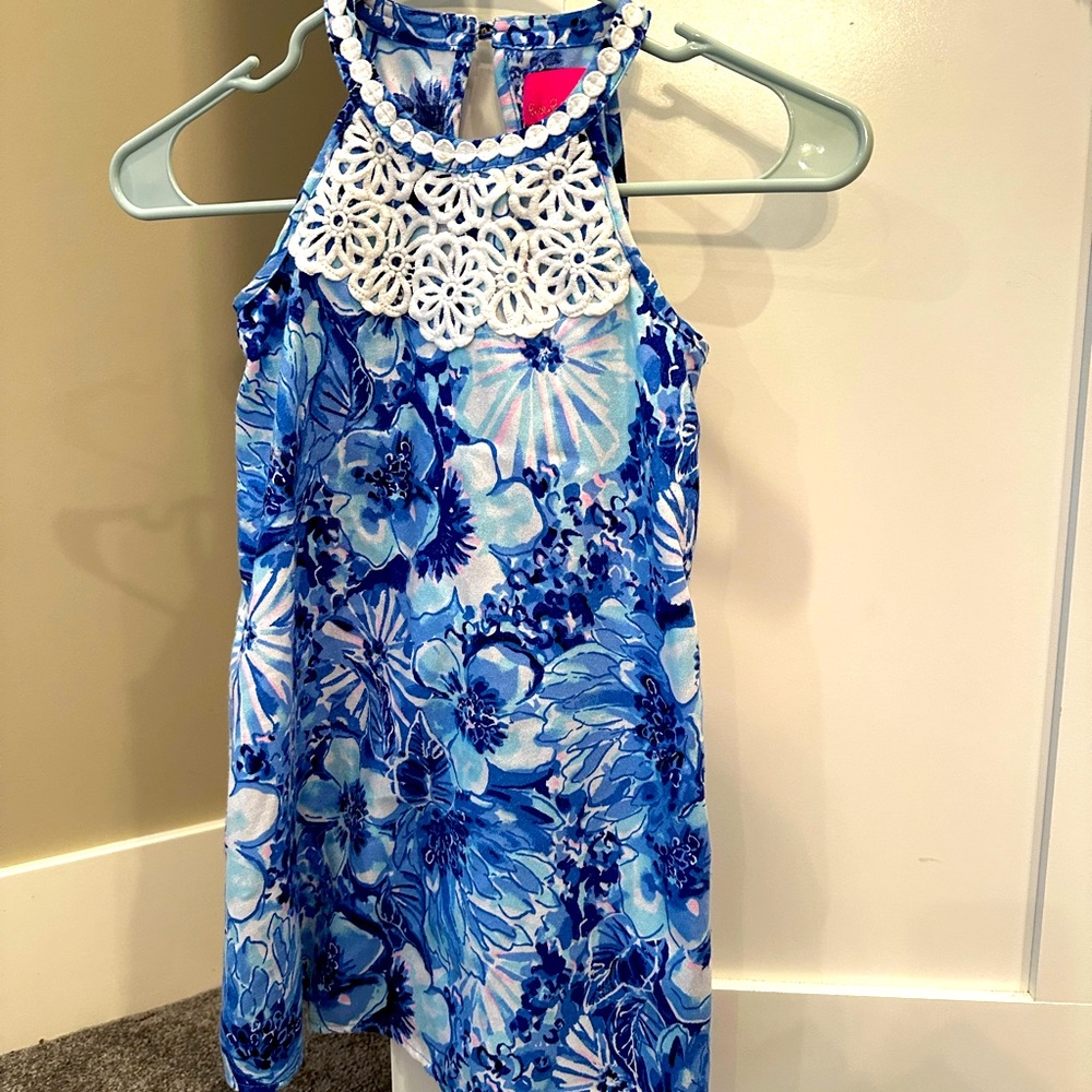 Lilly Pulitzer girl’s size 6 dress sfpf home worn once like new